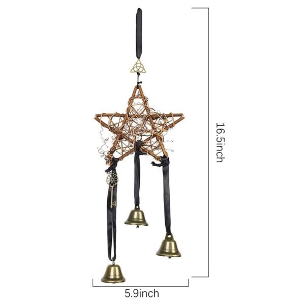 Witch Bells Protection For Door Knob Hanger Wind Chimes Witchy