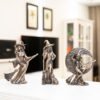 Nordic Rtro Witch Doll Statue Craft Home Decor
