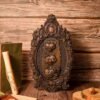 Sacred Heart Wall Decor, Immaculate Heart, Wood Carving Artwork, Jesus Catholic Religious Objects, wall hanging decor christ