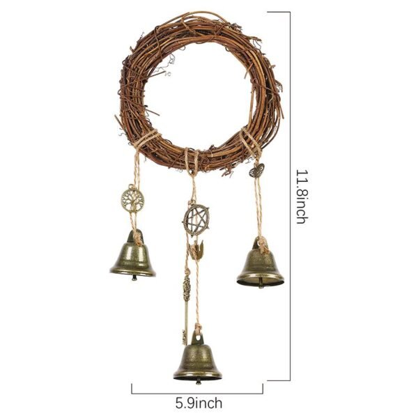 Witch Bells Protection For Door Knob Hanger Wind Chimes Witchy