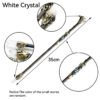 Natural Crystal Pagan Wizard Magic Witch Wands Raw Stones Quartz Power Mineral Witchcraft Wicca Altar Pendulum Home Decoration