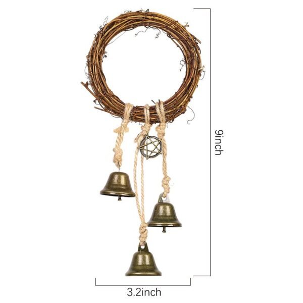 Witch Bells Protection For Door Knob Hanger Wind Chimes Witchy
