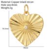 Heart Greek Eye Gold Color Pendant Charms for Diy Earrings  Evil Blue Eye Charms