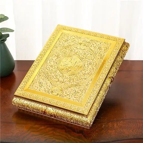 Scripture Box Ramadan Bible Bookshelf Home Decor Islamic Church Utensils