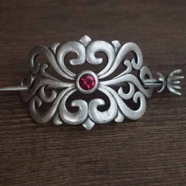 Norse Viking hair clip barrette celtic viking knot wicca vintage Hairpin Wedding Accessories
