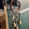 Witch Bells Protection  Wreath  Magic Wind Chimes for Home Door