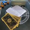 Set Tarot Cards Gift Box Luxury Gold Foil Tarot Card Hot Stamping PVC Waterproof Wear-resistant Board Game Solitaire Divination