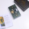 Set Tarot Cards Gift Box Luxury Gold Foil Tarot Card Hot Stamping PVC Waterproof Wear-resistant Board Game Solitaire Divination