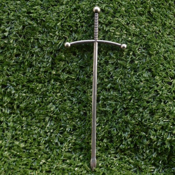 Silver Sword Warrior Hair Sticks, Men Bun Hair Accessories , Long Sword Hair Accessories,Men and Monster Sword Hair Pin