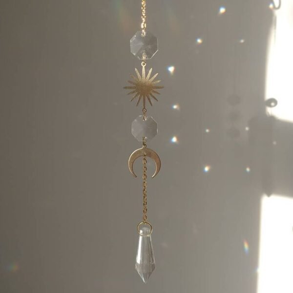 Simple Sun Catcher - Sun Moon Suncatcher Rainbow Maker