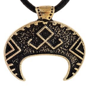 Slavic-Moon-Othala-rune-Pendant-Slavic-Legacy-of-Ancestors-Sailor-Moon-Pendant-Drop-shipping New Magicun Viking~Slavic Moon Othala rune Pendant Slavic Legacy of Ancestors Sailor Moon Pendant