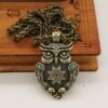 New Magicun Viking~Slavic Owl Pendant animal Necklaces Jewelry Vintage Silver crltics knot 1pc