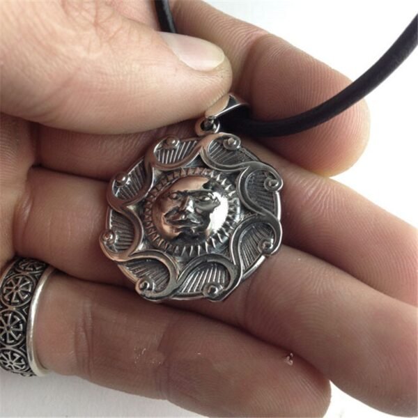 New Magicun Viking~Slavic Sun Pendants Viking Amulet Necklace  1pc