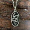 Snake Pendant Our oboros Pendant Wicca Snake Pendant Snake Charm Gothic Jewelry Snake Jewelry
