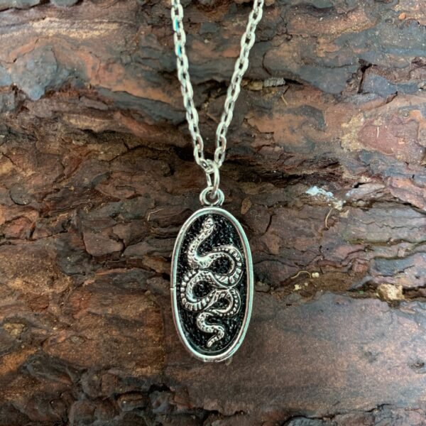 Snake Pendant Our oboros Pendant Wicca Snake Pendant Snake Charm Gothic Jewelry Snake Jewelry