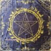 Soft  Astrology tablecloth altar wicca Pentagram Tarot table cloth Divination Board Game cards  witchcraft supplies for altar Tarot &Divination