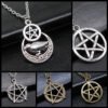 Sorcery Wizard Pentagram Star Pendant Necklace