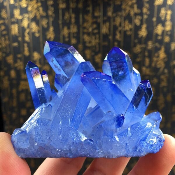 Magicun Crystal~Special offer natural small piece blue crystal cluster original stone decoration degaussing purification specimen collection