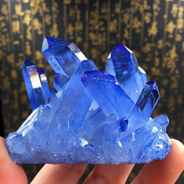 Magicun Crystal~Special offer natural small piece blue crystal cluster original stone decoration degaussing purification specimen collection