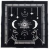 Square Flannel Tarot Altar Cloth  Astrology Oracle Card Pad