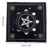 Square Flannel Tarot Altar Cloth  Astrology Oracle Card Pad