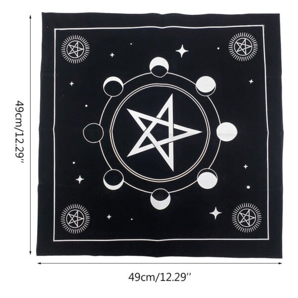 Square Flannel Tarot Altar Cloth  Astrology Oracle Card Pad