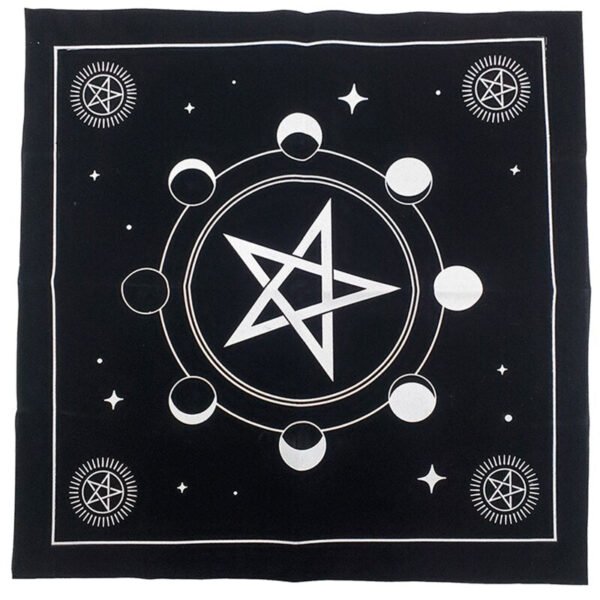 Square Flannel Tarot Altar Cloth  Astrology Oracle Card Pad