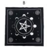 Square Flannel Tarot Altar Cloth  Astrology Oracle Card Pad