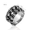 Magic Ring~Stainless Steel Personalized punk skull men's ring cool male gift locomotive ring rebellious soul is roaring HF056