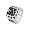 Magic Ring~Stainless Steel Skull Gothic Men Ring Reteo HipHop Punk Male Rings For Women Party Steampunk Rings Jewelry Anillo Hombre HF615