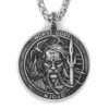 Stainless Steel Viking Jewelry Norse God Njord Amulet Pendant Necklace