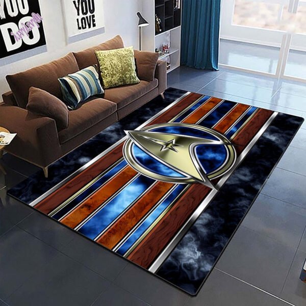 Star Trek Carpet Living Room Home Decor Sofa Table Rug Anti Slip Chair Cushion Lounge Mat Bohemia Tapestry| |
