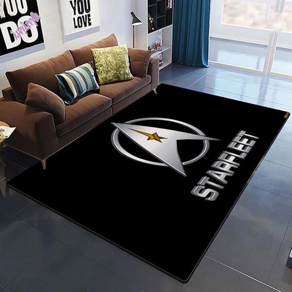 Star Trek Carpet Living Room Home Decor Sofa Table Rug Anti Slip Chair Cushion Lounge Mat Bohemia Tapestry| |
