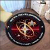 Star Trek Logo Area Round Rug Decorative living room Carpet Door Mat Bath Mat Souvenier Home Decoration carpets for living room