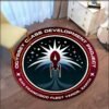 Star Trek Logo Area Round Rug Decorative living room Carpet Door Mat Bath Mat Souvenier Home Decoration carpets for living room