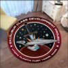 Star Trek Logo Area Round Rug Decorative living room Carpet Door Mat Bath Mat Souvenier Home Decoration carpets for living room