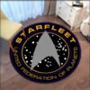 Star Trek Logo Area Round Rug Decorative living room Carpet Door Mat Bath Mat Souvenier Home Decoration carpets for living room