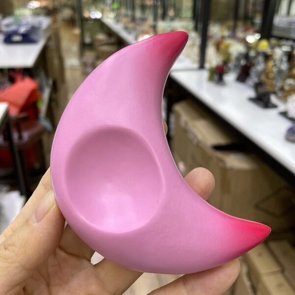 Stars Moon Sun Resin Crystal Ball Base Spheres Candle Display Holder Creative Home Decor Desk Ornaments Exquisite Gifts