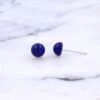 Sterling Silver Turquoise Stud Earrings, Lapis lazuli earrings, Moonstone studs earrings,White pearl earrings