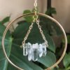 Sun Catcher Crystal Quartz Stone Windows Hanging Boho Home Decor Home Gift