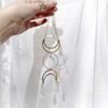 SunCatcher Witch Triple Moon Crystal Prism Windows Hanging Door Decor Home Gift