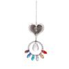 Suncatcher Crystal Angel Hanging Wind Chimes Heart Wall Hanging Home Decor Car Accessories