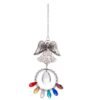 Suncatcher Crystal Angel Hanging Wind Chimes Heart Wall Hanging Home Decor Car Accessories