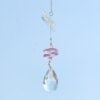Suncatcher Crystal Butterfly Wind Chimes Hanging Curtains Pendant Home Decor Gifts
