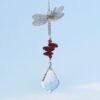 Suncatcher Crystal Butterfly Wind Chimes Hanging Curtains Pendant Home Decor Gifts