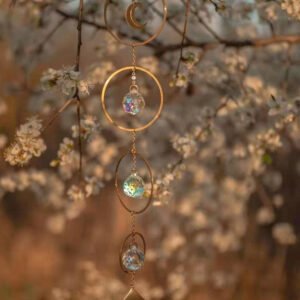 Suncatcher-Crystal-Prism-Lightcatcher-Window-Hanging-Home-Protection-Rainbow-Maker Suncatcher Crystal Prism Lightcatcher Window Hanging Home Protection Rainbow Maker