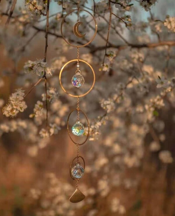 Suncatcher Crystal Prism Lightcatcher Window Hanging Home Protection Rainbow Maker