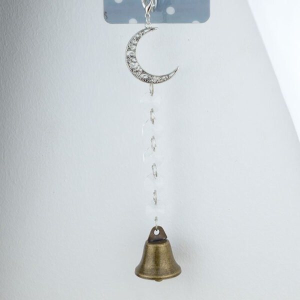 Suncatcher Moon Window Hanging Crystal Prism Celestial Lightcatcher Home Decor