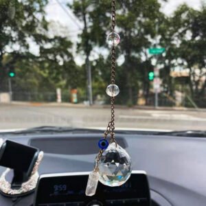 Suncatcher-Prism-Car-Decor-Crystal-Quartz-Windows-Hanging-Rainbow-Maker-Home-Decor-for-Car-Charm-Gift Suncatcher Prism Car Decor Crystal Quartz Windows Hanging Rainbow Maker Home Decor for Car Charm Gift