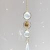 Suncatcher Sun Crystal Prism Celestial Window Hanging Door Hanging Home Decor